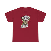 Dalmatian 'Impressionistic' Unisex Heavy Cotton Tee