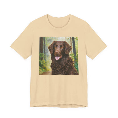 Curly Coated Retriever Jersey Short Sleeve Tee