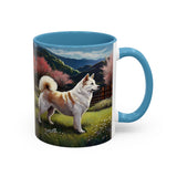 Kishu Ken - Ceramic Accent Coffee Mug (11, 15oz)