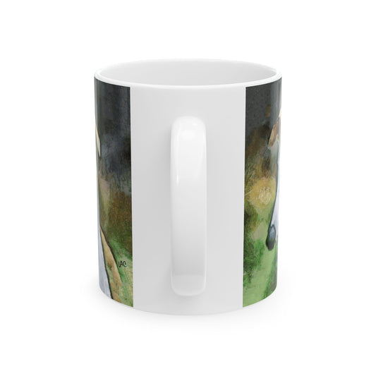 Whippet 'Simba' Ceramic Mug 11oz