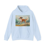 Saluki Unisex 50/50 Hooded Sweatshirt