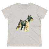 Schnauzer Women's Midweight Cotton Tee