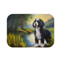 Portuguese Water Dog Bathroom Rug Mat