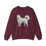 Hokkaido Unisex 50/50 Crewneck Sweatshirt: Cozy Companion for All Seasons