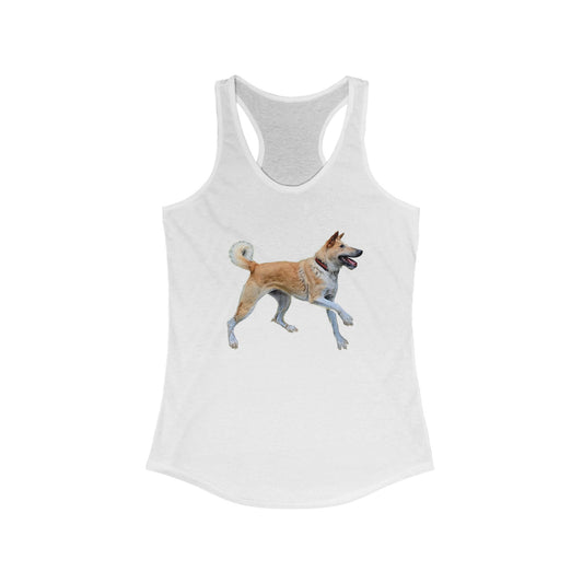 Korean Jindo Women's Racerback Tank