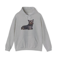 Skye Terrier Unisex 50/50 Hooded Sweatshirt