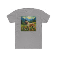 Belgian Laekenois Men's Fitted Cotton Crew Tee