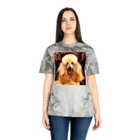 Poodle Cotton Unisex Color Blast T-Shirt