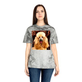 Poodle Cotton Unisex Color Blast T-Shirt