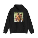 Sheltie Mae Unisex 50/50 Hooded Sweatshirt