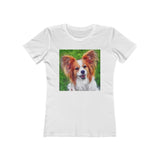 Papillon Women's Slim Fit Ringspun Cotton T-Shirt