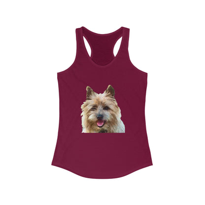 Cairn Terrier Women's Slim Fit Tank – Small but Mighty