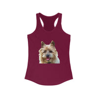 Cairn Terrier Women's Slim Fit Tank – Small but Mighty