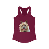 Cairn Terrier Women's Slim Fit Tank – Small but Mighty