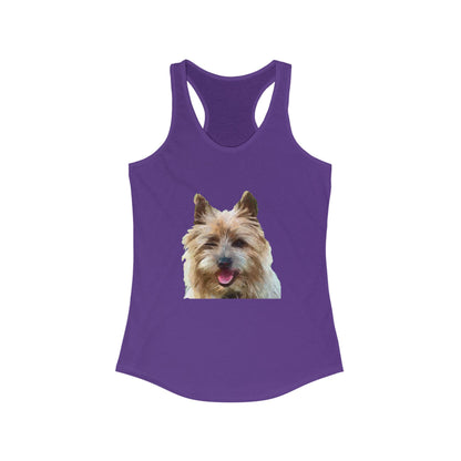 Cairn Terrier Women's Slim Fit Tank – Small but Mighty
