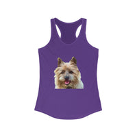 Cairn Terrier Women's Slim Fit Tank – Small but Mighty