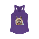 Cairn Terrier Women's Slim Fit Tank – Small but Mighty