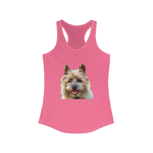 Cairn Terrier Women's Slim Fit Tank – Small but Mighty