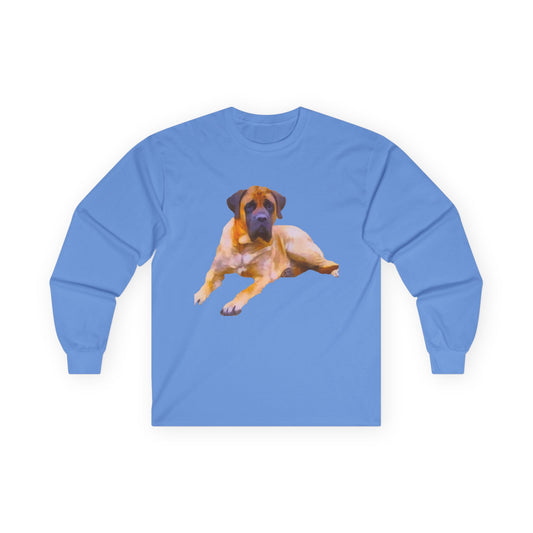 Mastiff Unisex Cotton Long Sleeve Tee