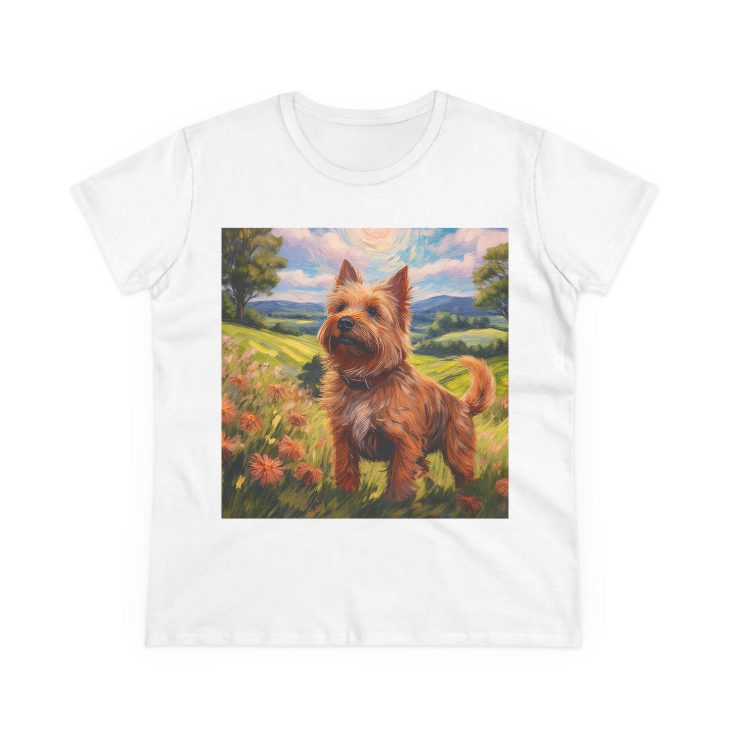 Nova Scotia Duck Tolling Retriever Women's Midweight Cotton Tee