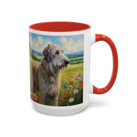 Irish Wolfhound Accent Coffee Mug - 2 Sizes