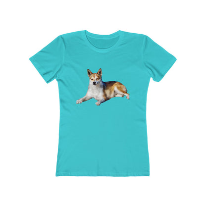 Norwegian  Lundehund - Women's Slim Fit  Ringspun Cotton T-Shirt