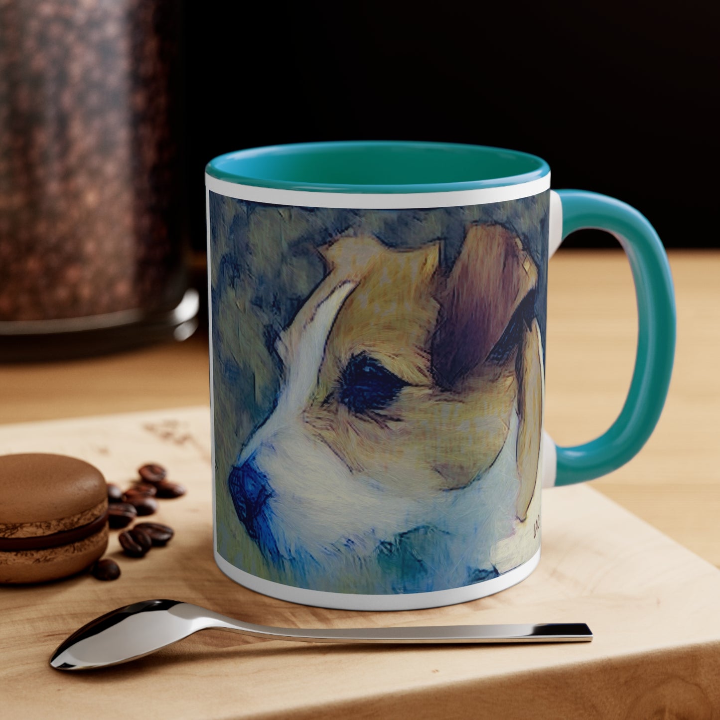 Parson Jack Russell Terrier Ceramic Accent Coffee Mug, 11oz