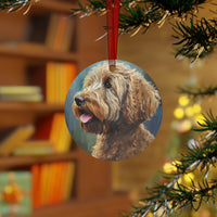 Labradoodle Metal Ornaments