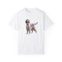 English Setter #4 - Unisex Garment-Dyed T-shirt