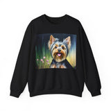 Yorkie #3 50/50 Crewneck Sweatshirt