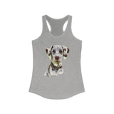 Dalmatian 'Impressionistic' Women's Racerback Tank
