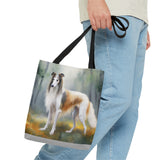 Borzoi 'Russian Wolfhound' Tote Bag