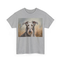 Scottish Deerhound Unisex Heavy Cotton Tee