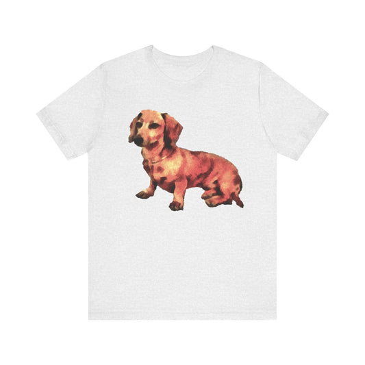 Dachshund 'Simone' Classic Jersey Short Sleeve Tee