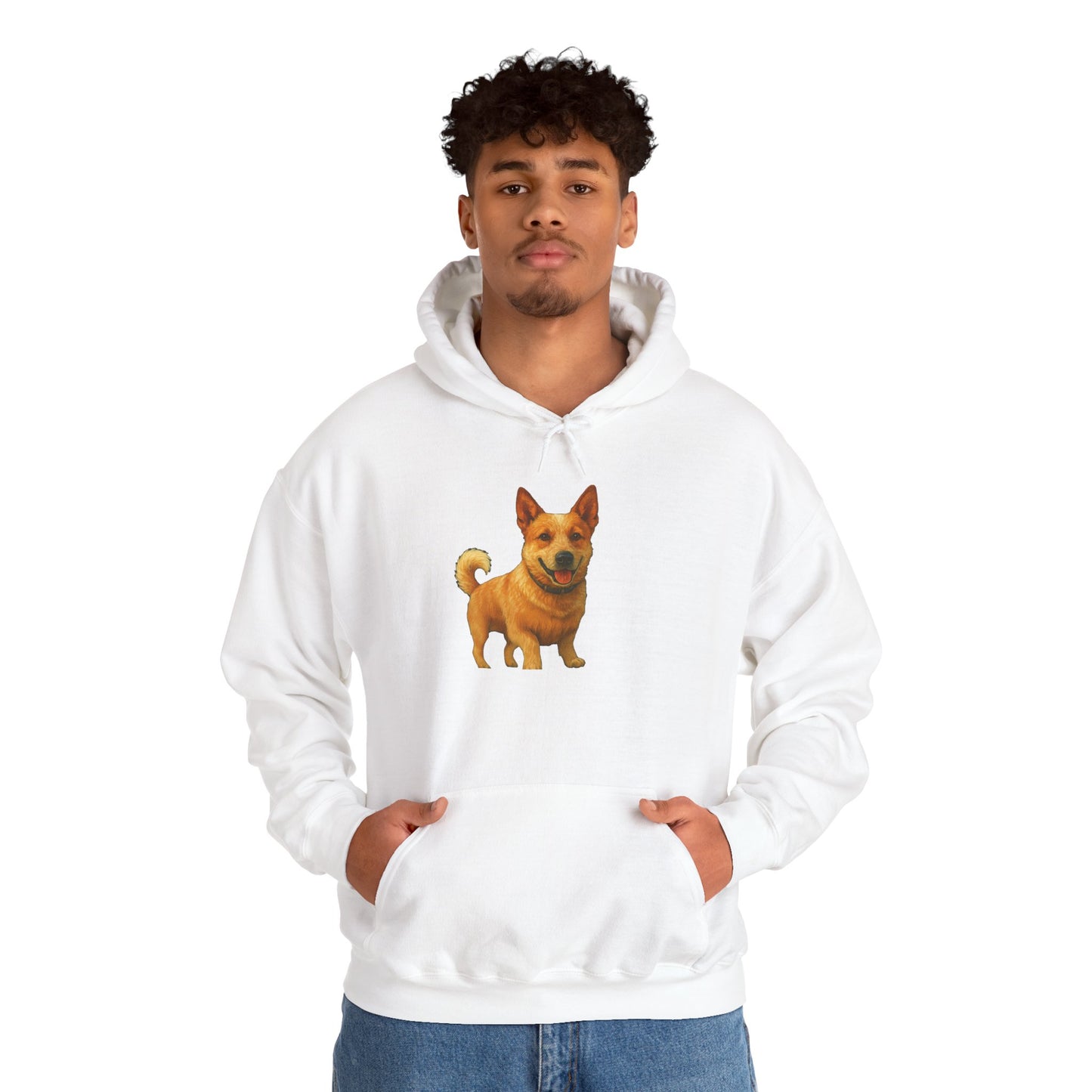 Red Heeler - Australian Cattle Dog #2 Unisex 50/50 Hooded Sweatshirt