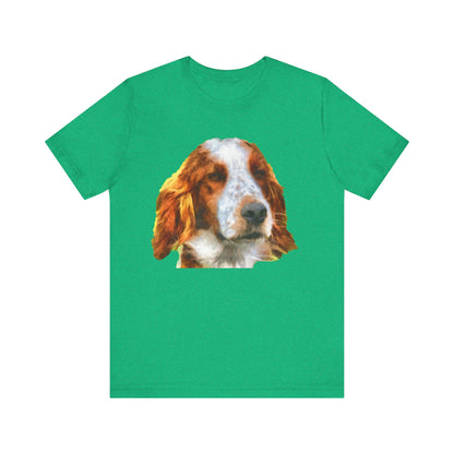 Irish Red & White Setter - Unisex Jersey Short Sleeve Tee