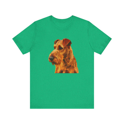 Irish Terrier 'Jocko' Unisex Jersey Short Sleeve Tee