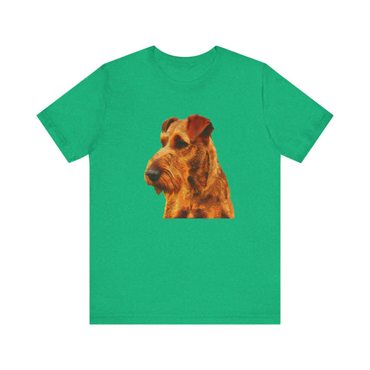 Irish Terrier 'Jocko' Unisex Jersey Short Sleeve Tee