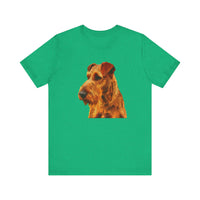 Irish Terrier 'Jocko' Unisex Jersey Short Sleeve Tee
