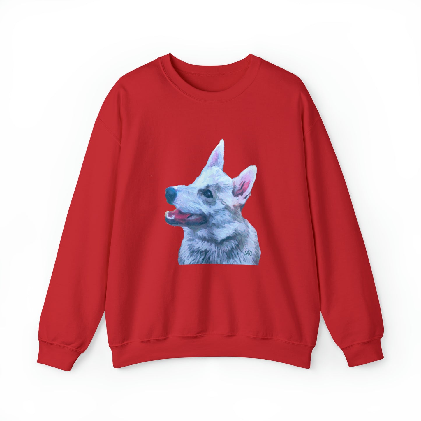Norwegian Buhund - Unisex 50/50 Crewneck Sweatshirt
