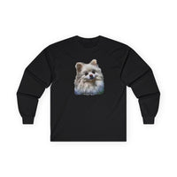 Pomeranian 'Snowball' Unisex Cotton Long Sleeve Tee