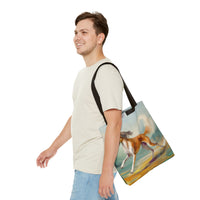 Saluki - Whimsical Dog Art Tote Bag -Perfect for Pet Lovers