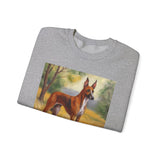 Azawakh 'Tuareg Sloughi' Unisex 50/50 Crewneck Sweatshirt