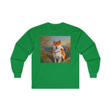 Shiba Inu  Cotton Long Sleeve Tee