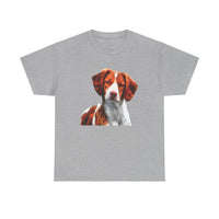 Brittany Spaniel 'Gunner' Unisex Heavy Cotton Tee