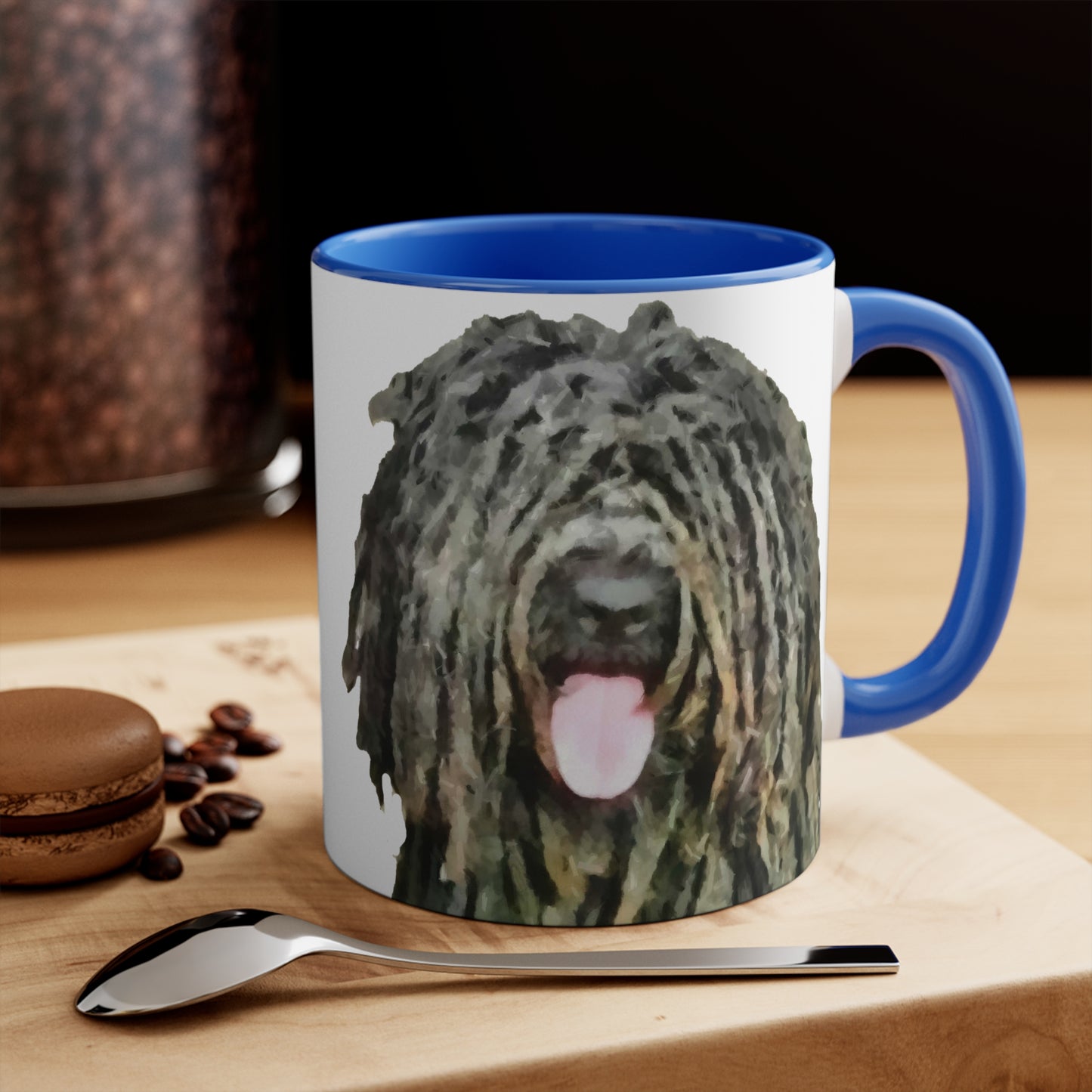 Puli - Accent Coffee Mug, 11oz: Sip in Style