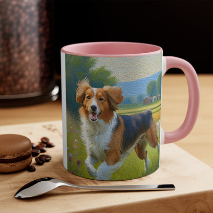 Nederlandse Kooikerhondje  11oz Ceramic Accent Mug