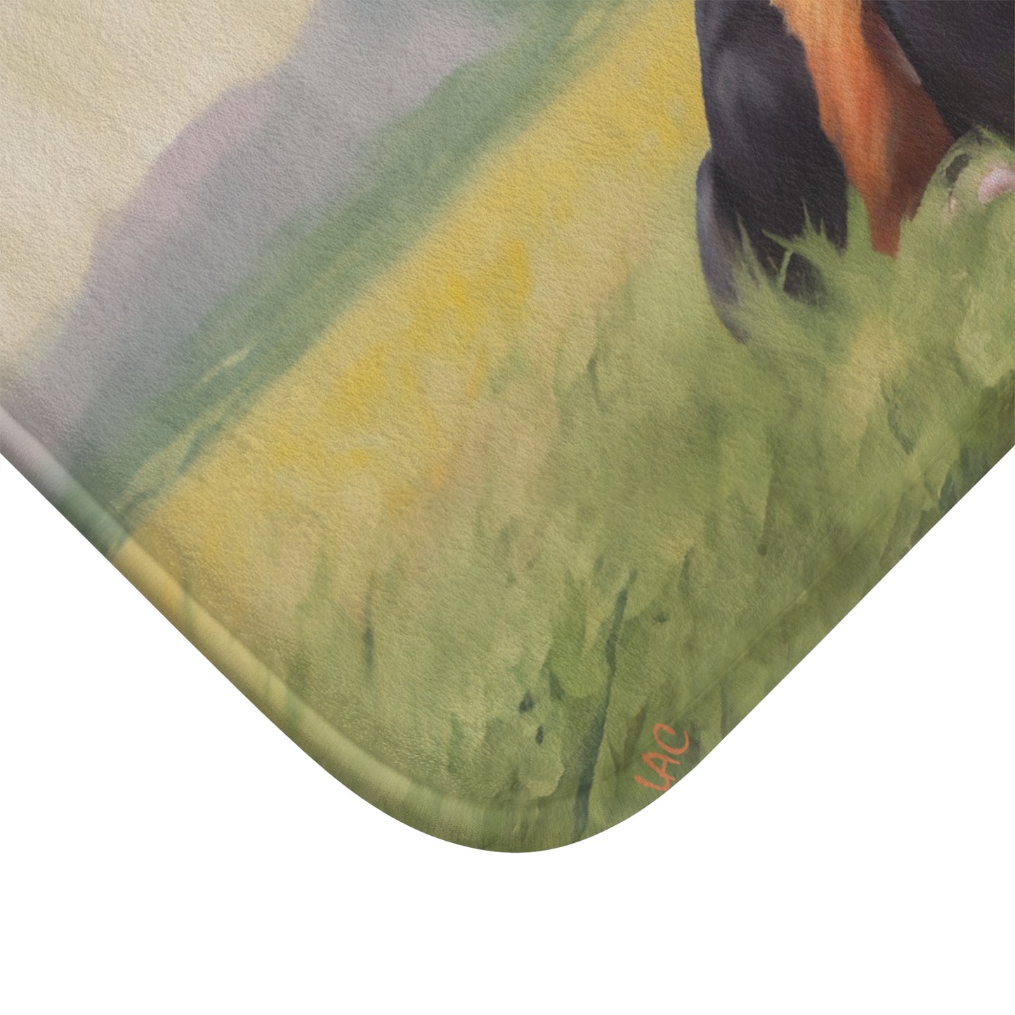 Charming Entlebucher Mountain Dog Bathroom Rug Mat