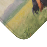 Charming Entlebucher Mountain Dog Bathroom Rug Mat