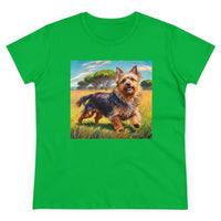 Australian Terrier  - Women's Midweight Cotton Tee